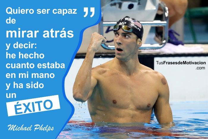 cuarta frase de motivación deportiva de natación